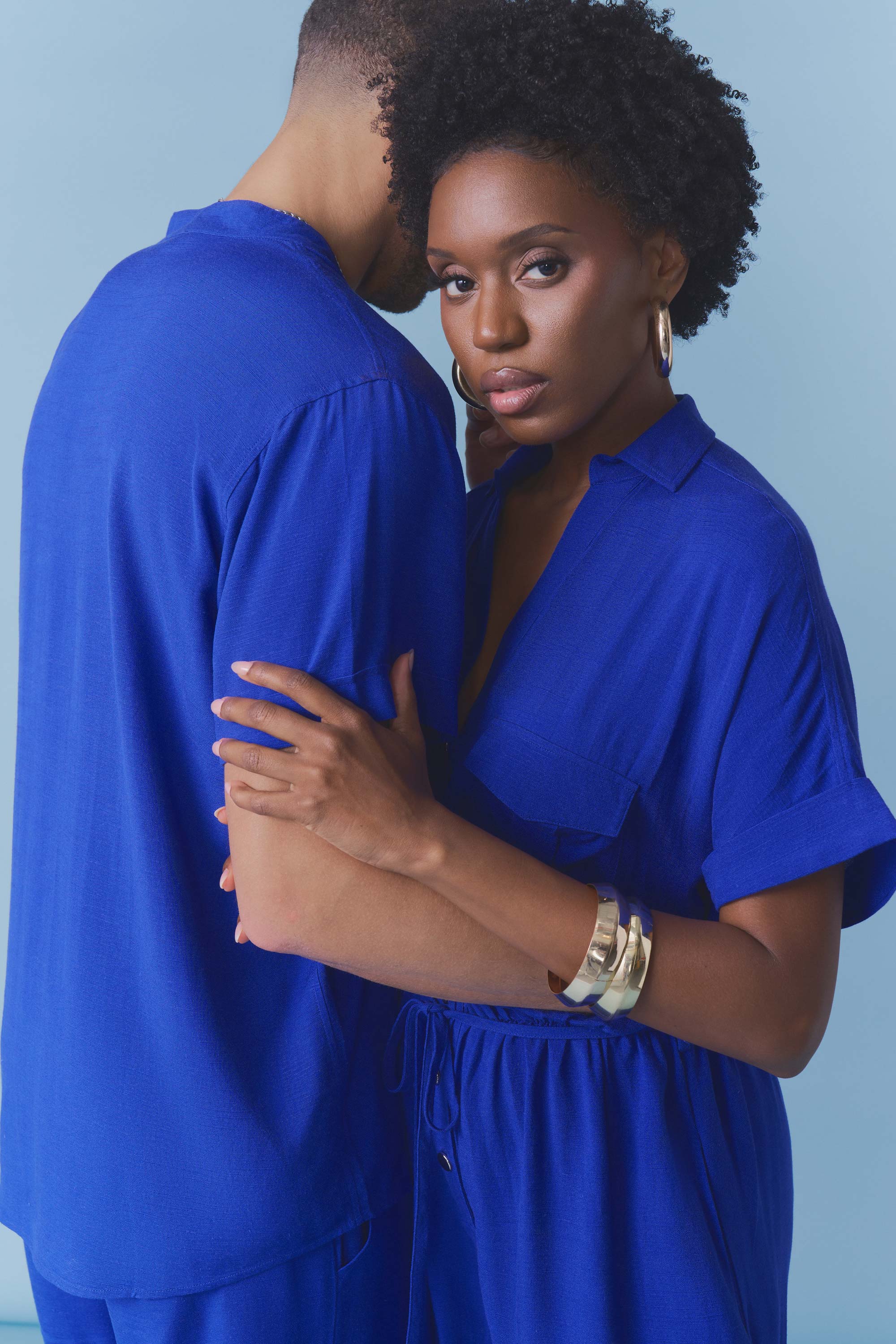 Cobalt Blue Is Having a Moment, and African Print Is Leading the Way
