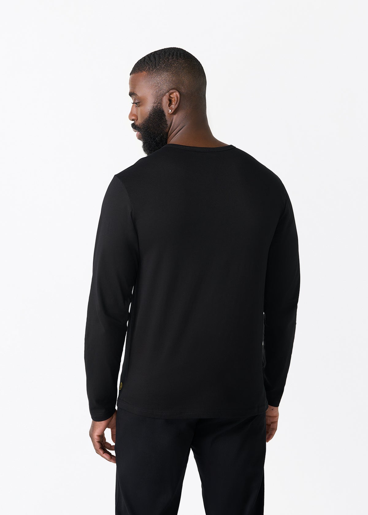 Rufaro Men's African Print Applique T-Shirt (Black Cherry Multipattern) - D'IYANU