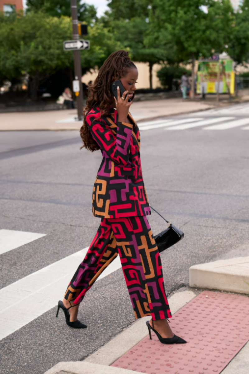 Workwear With Personality: Bold African Print Suits That Do Business