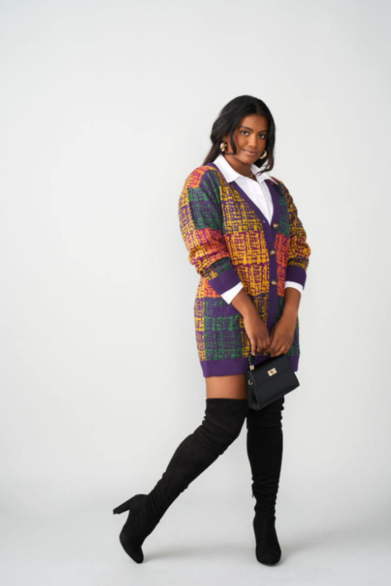 How to Wear African Print Cardigans Year-Round