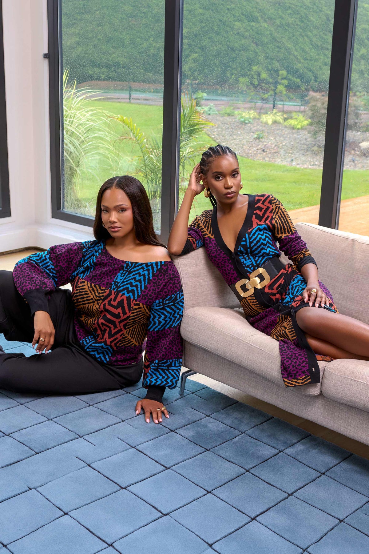 The African Print Sweaters Everyone Will Be Living This Fall