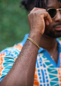 Ahmed Mens Chain Bracelet (Gold)