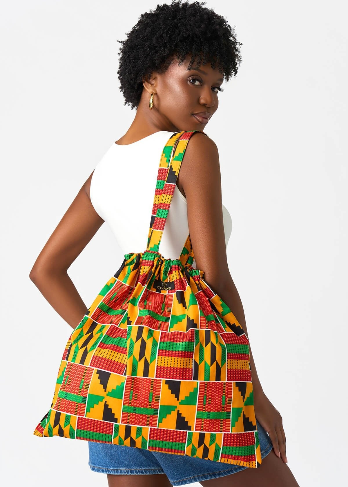 Ebuni African Print Tote Bag