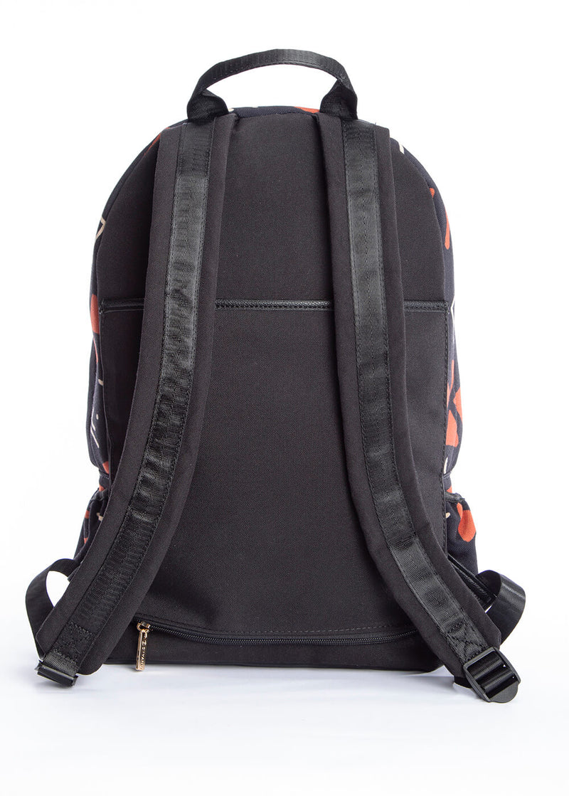 Dembe Unisex African Print Back Pack (Natural Mudcloth)
