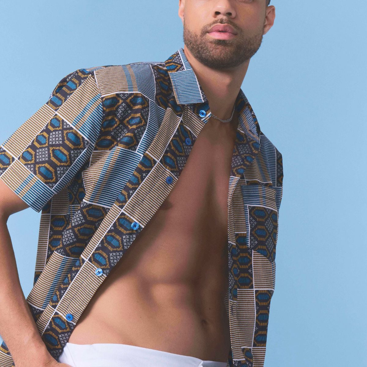 african print dress shirt mens African Print Shirts For Men
