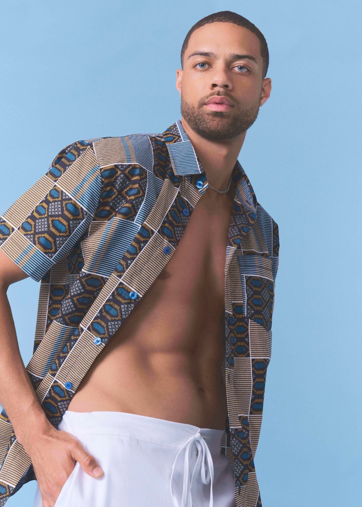 Keyon African Print Button up Shirt