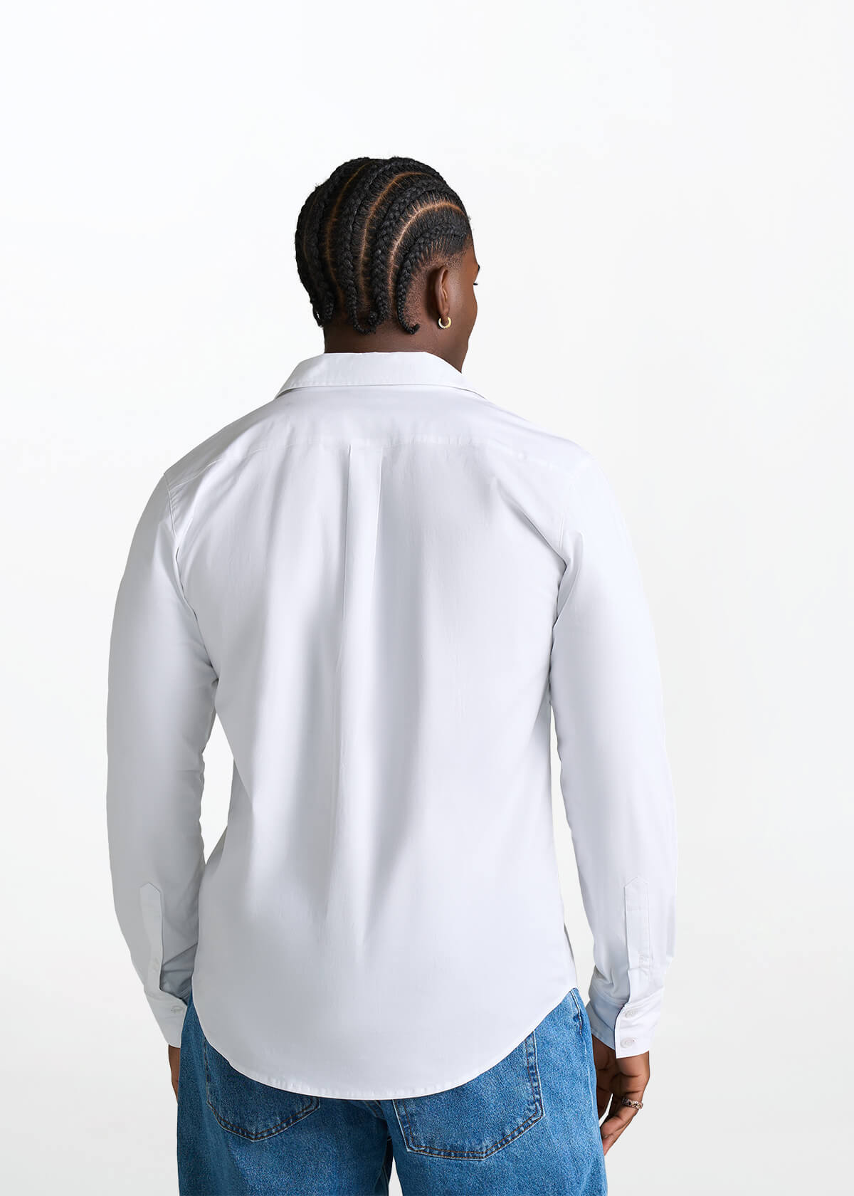 Naeem Men's African Print Button-Up Shirt (Fuschia Kaleidoscope) - D'IYANU