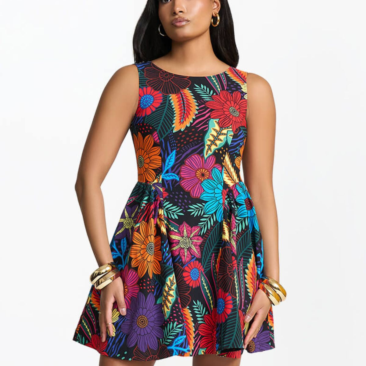 african mini dress Junia African Mini Dress