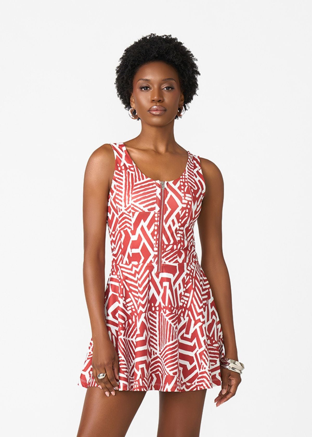 Thandie African Print Sports Dress