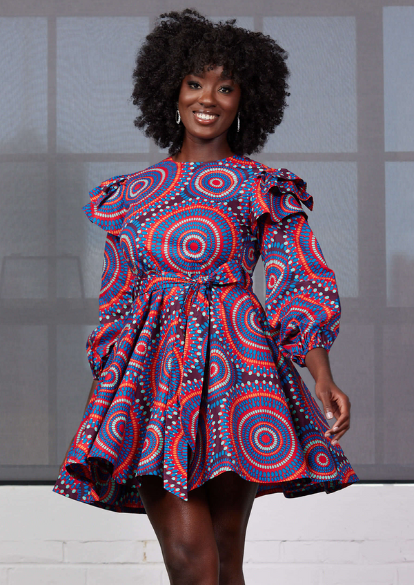 African Infinity Midi Dress BeYOUty – Wax & Wonder | An African Fashion &  Lifestyle Brand