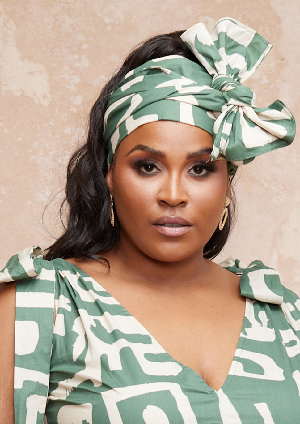 Olive green head deals wrap