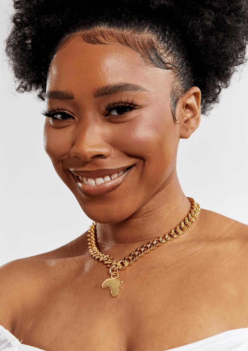 Cuban link choker women's deals