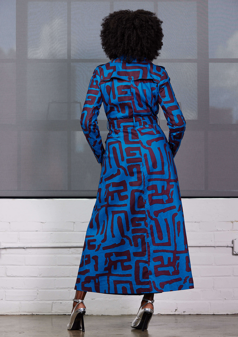 African 2025 trench coat